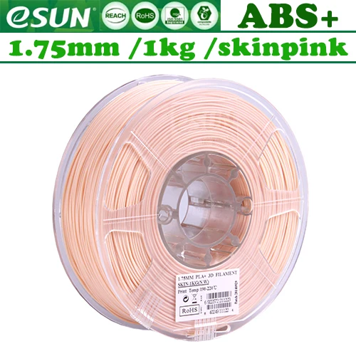 ABS PRO ESUN 3d принтер накаливания esun 1,75 мм 1 кг 340 м/для 3d принтера/RU - Цвет: (ABS PRO) Spinpink