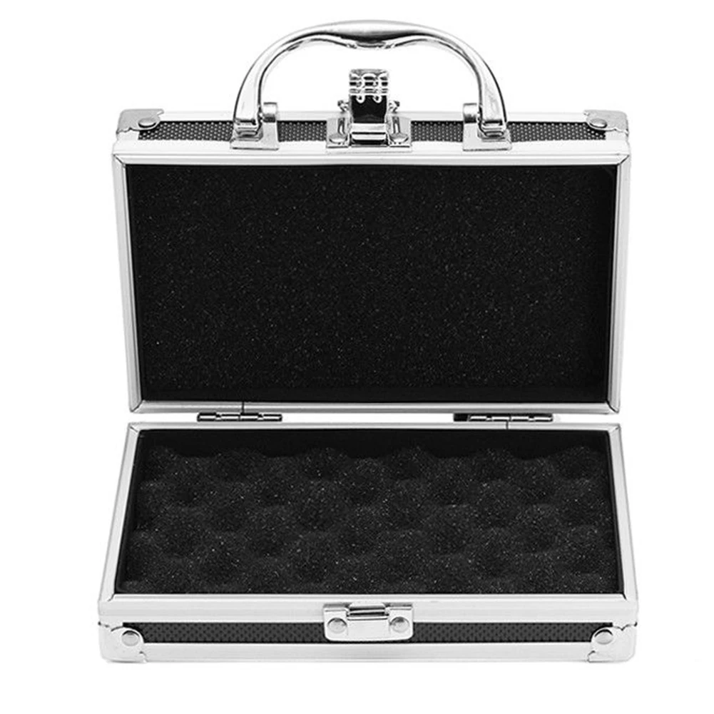 Toolbox Aluminum Alloy Storage Box Portable Toolbox Travel Case Small Toolbox Storage Box Safety Box Tool AccessoriesPortable New Toolbox Portable Aluminum Carry Case Tool Box Storage Organizer Travel Anti-collision Sturdy Password Box КоробкаPortable New Toolbox Portable Aluminum Carry Case Tool Box Storage Organizer Travel Anti-collision Sturdy Password Box Коробка leather tool bag