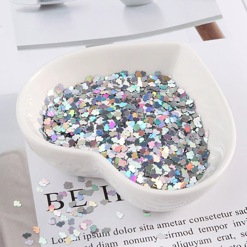 10g/Bag 3mm Ultrathin Cloud Shape Nails Glitter Sequins Art Decoration Paillettes Body Nail DIY Craft Lentejuelas Accessories