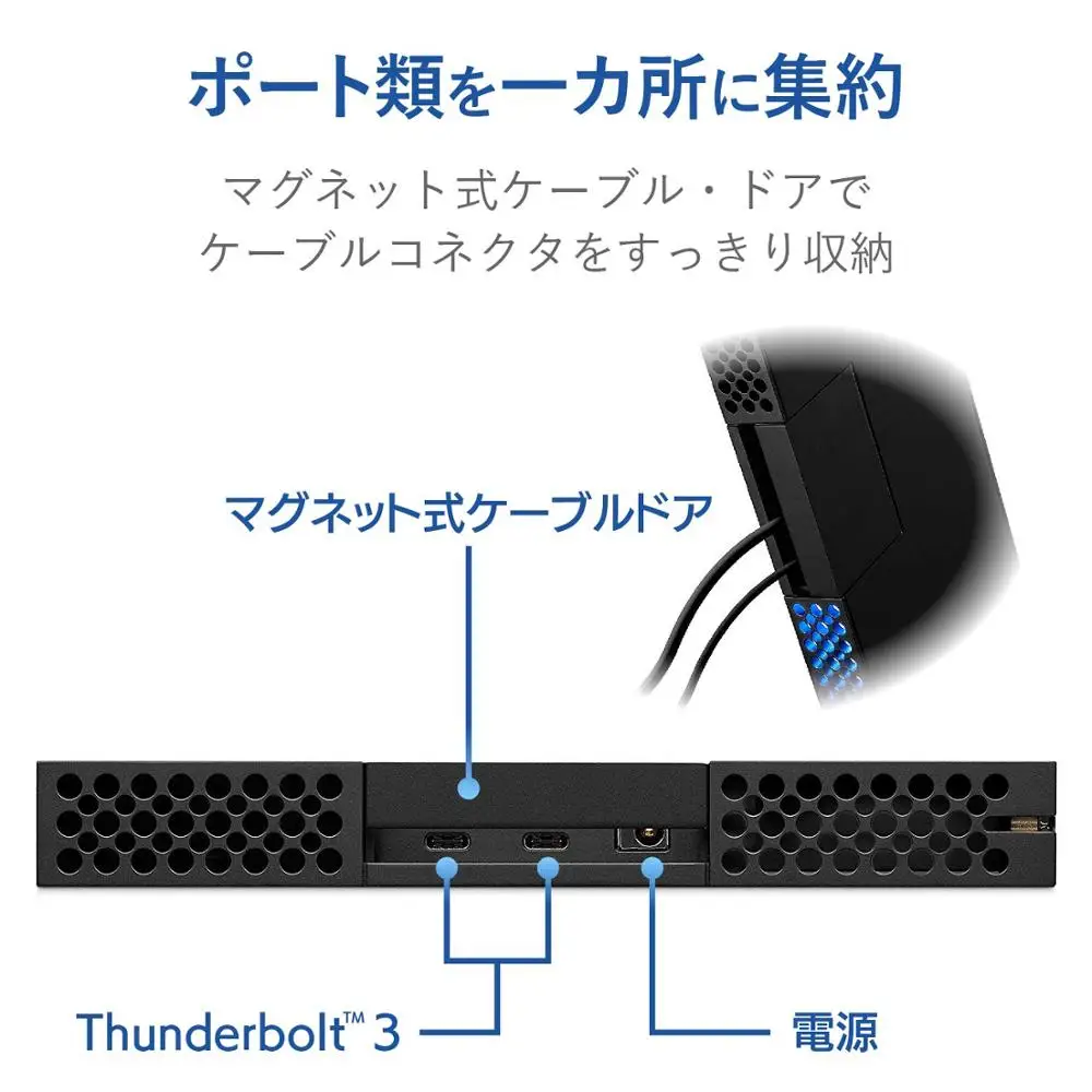 LaCie Bolt 3 2 ТБ профессиональный внешний SSD, Dual Thunderbolt 3, 40 ГБ/сек. скорость передачи данных STFF2000400