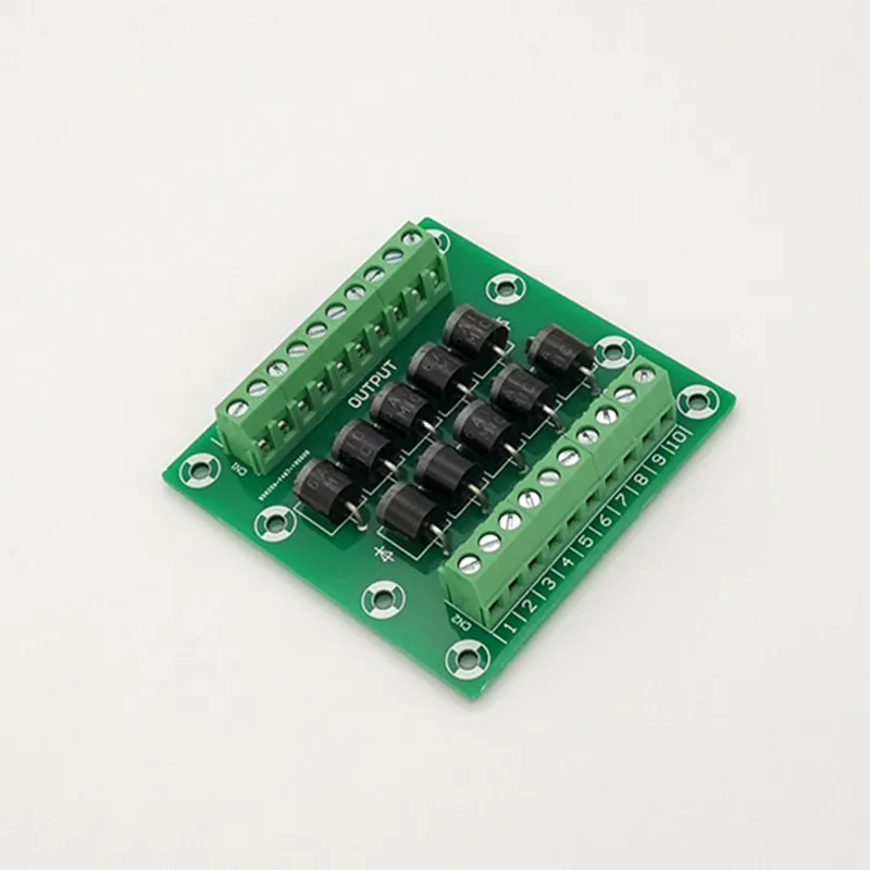 Клеммный блок защиты диодов 6A10 6A/1000V диодный клеммный блок