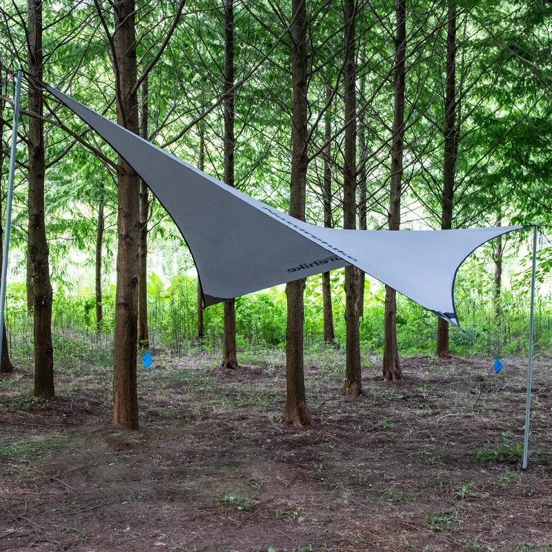 Naturehike безщеточный солнцезащитный тент наружная Алмазная форма тенты Портативный Сверхлегкий 150D Оксфорд ткань для пеших прогулок, кемпинга, путешествий брезент