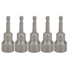 5 pçs hex chave de soquete ferramenta de mão chave de fenda elétrica de carregamento broca acessórios 17mm ferramenta de mão(China)