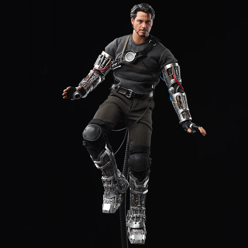 

Tony Stark 1/6 Scale Collectible M-STUDIOS MS008 Debug Scenario 12 inches Action Figure Doll for Fans Gifts
