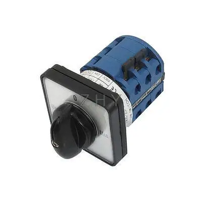 

Ith 20A 4 Position 12 Terminals Rotary Cam Combination Switch