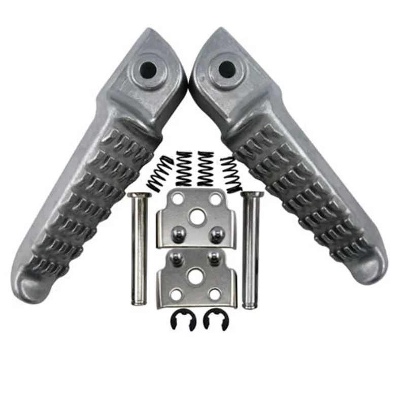 Motorcycle Front Rear Footrests Foot Pegs Pedal For Kawasaki
