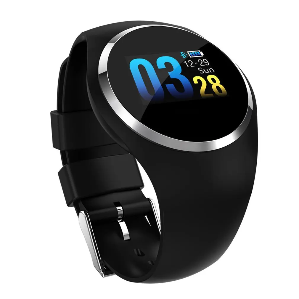  Frauen Mädchen Wasserdicht Wireless Smart Uhr Telefon Mate Für iPhone Für Android IOS Herz Rate tra