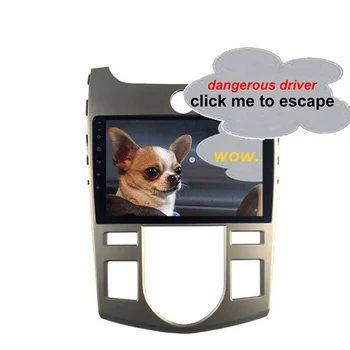 

Car Android 9.0 Player for KIA Forte AT 2008 2012 tape recorder 4G Lte sim card Bluetooth GPS Radio Head Unit 2.5D IPS screen