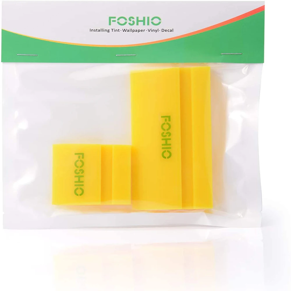 FOSHIO-Rodo de borracha para carro, janela, filme,