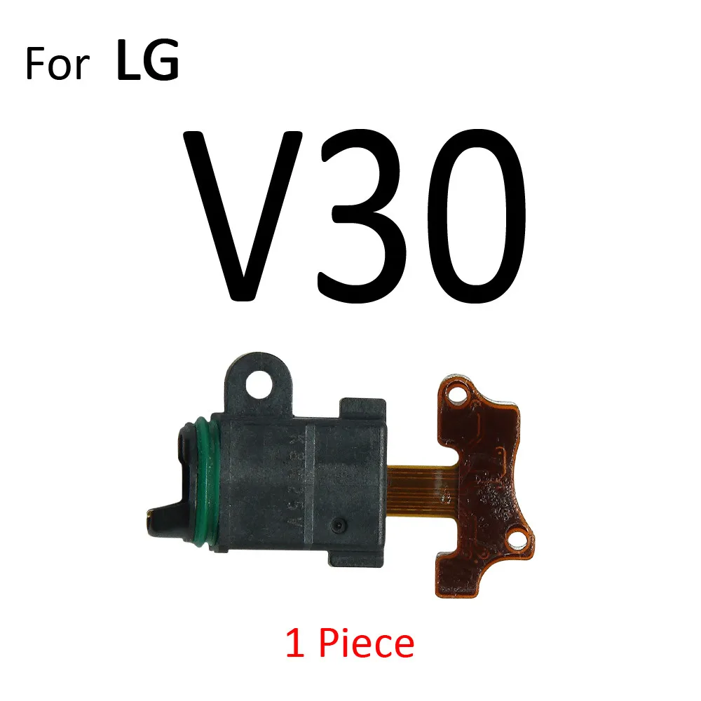 Headphone Jack Ear Earphone Audio Flex Cable For LG V20 V30 V30S Plus V35 V40 V50 V50S V60 ThinQ 5G Port Connector Repair Parts