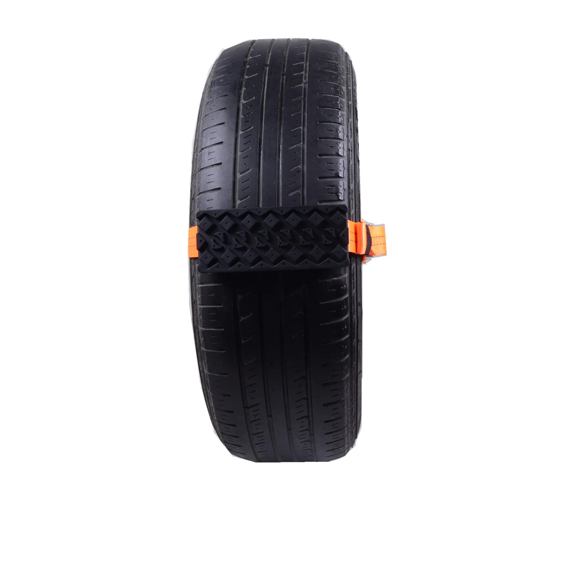 Rubber Nonskid Chain Anti-slide Block Turnaround with All Snowfield Pendant Tire Chain Slip Pendant Hole-Lifting Jack