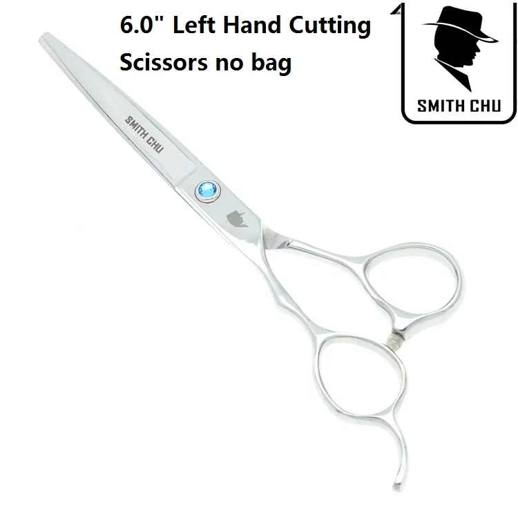 6,0 дюймов Smith Chu Salon профессиональные ножницы для левосторонних волос комплект JP440C парикмахерские режущие филировочные ножницы Tijeras LZS0071 - Цвет: LZS0042 no  bag 60