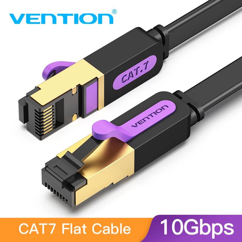 Vención de la alta velocidad UTP CAT 6 de red Gigabit Ethernet Cable RJ45  parche LAN Cable de 0,75 M 1M 1,5 M 2M 3M para PC portátil Router|cable  rj45|cat 6cat cat -