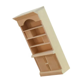 

1:12 Bookshelf Model Delicate Simulated Bookshelf Model Furniture Model for Mini House Decoration