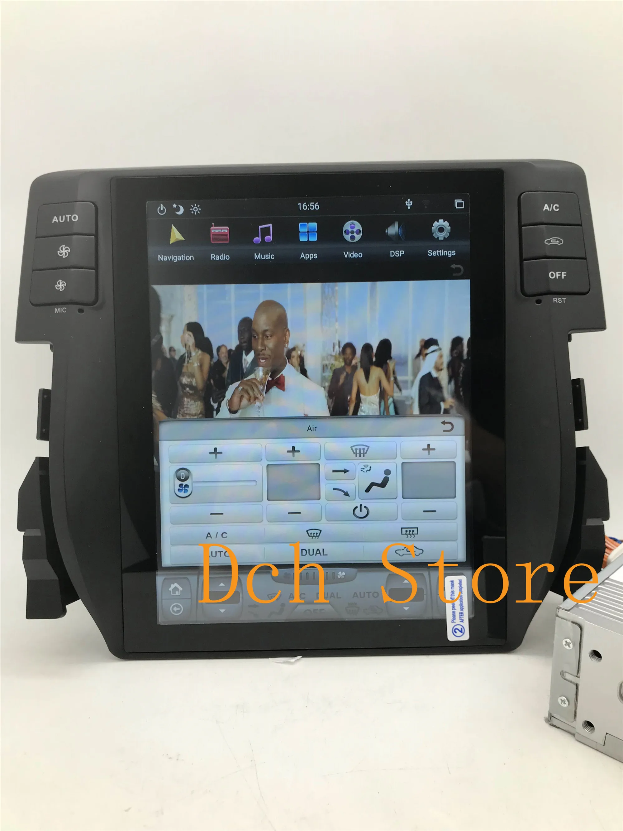Вертикальный экран в стиле Tesla Android 9 0 автомобильный DVD GPS навигатор плеер для Honda