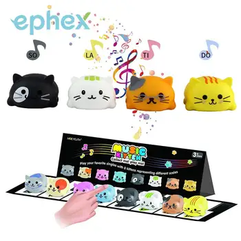 

Ephex Beautiful Multicolor Kidsroom Animal Music Toys Fashion 1 Set Spiel Electric Music Toys Novelty Decor Diy
