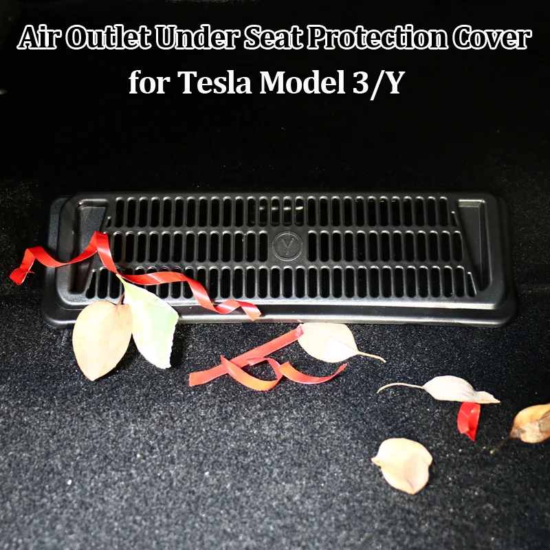 Car Air Vent Cover for Tesla Model 3 Y 2023 Backseat Air Outlet