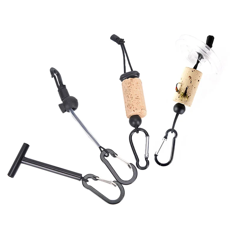 Fishing Tippet Bottle Holder Floatant With Carabiner Fly Fishing Accessory