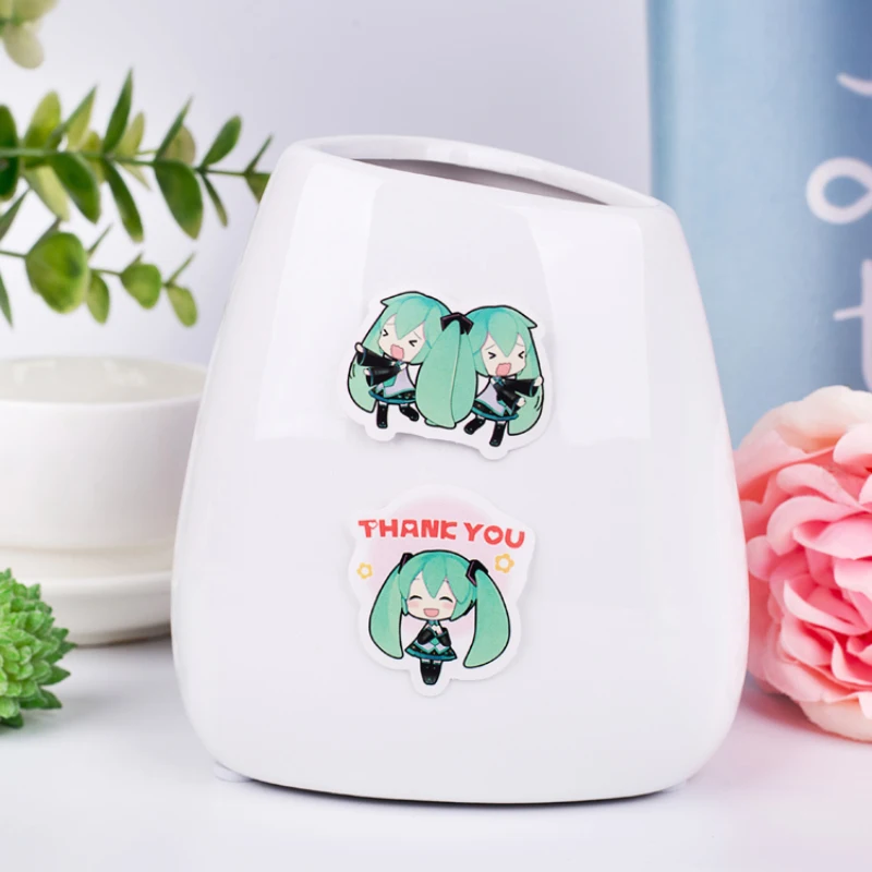 

40pcs Cute sticker, Japanese ACG comic girl, green hair loli sticker, Scrapbooking Stickers /Decorative Sticker /DIY diary