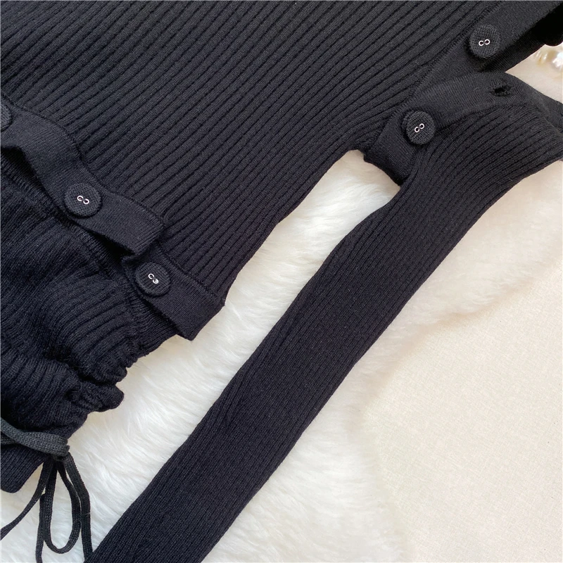2020 Spring Removable Button Sleeves Ribbed Knit Top Women's Stretch Sweater Pullover Bodycon Tops Skinny Shirt Jumper Femme 2020 Spring Removable Button Sleeves Ribbed Knit Top Women's Stretch Sweater Pullover Bodycon Tops Skinny Shirt Jumper Femme