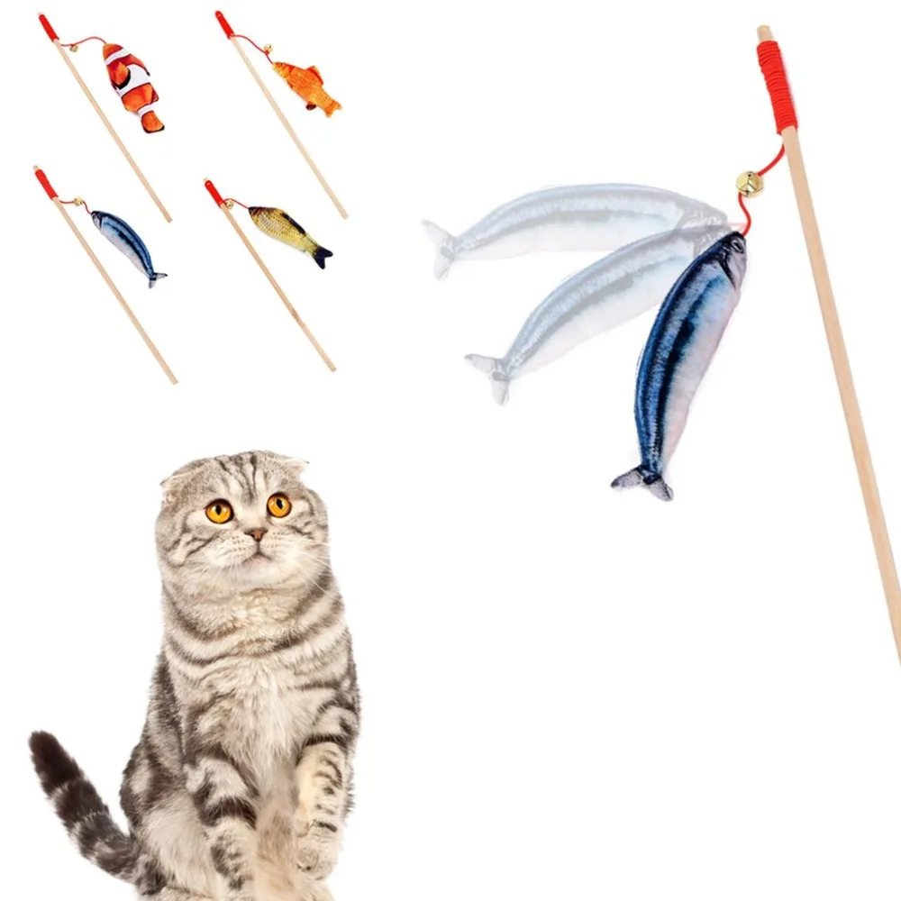 

Feather Toy Wand Teaser Wand Cat Toys Interactive Retractable Wand Rod With Assorted Feather Toy For Exercising Kitten Or Cat