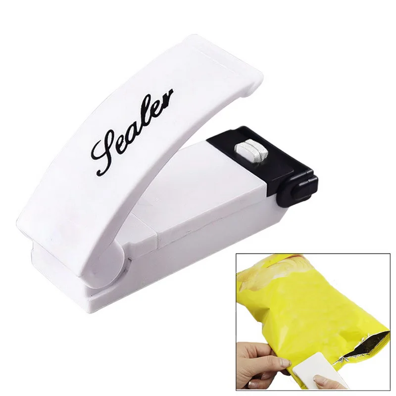 

Bag Clips Impulse Sealer Seal Packing Plastic Bag Home Kitchen Tool Handheld Mini Electric Heat Sealing Machine