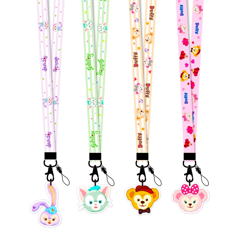 

Cartoon Cute Lanyard Phone Strap Lanyard For Keys Neck strap Keychain Card ID Badge Holder Hang Rope USB Mobile Phone Sling DIY
