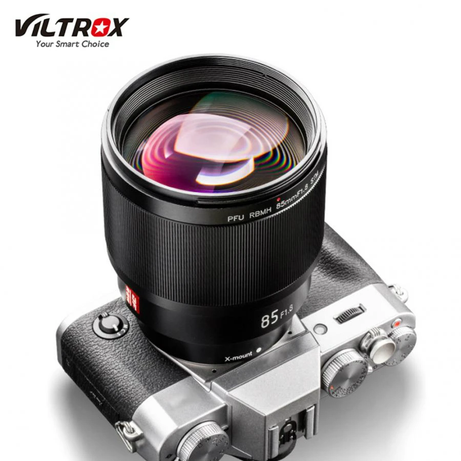 VILTROX 85mm f/1,8 с автофокусом для объектива для камеры Fujifilm X-mount X-T3 X-H1 X20 X-T30 X-T20 X-T100 с электронным отверстием Стандартный объектив с фиксированным фокусным расстоянием