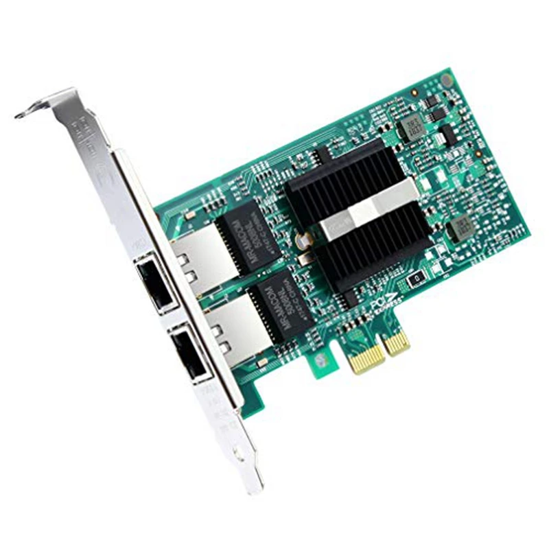 4 Порты и разъёмы PCI-E гигабитный сетевой карты для Intel 82580 серверный адаптер PCI-E 10/100/1000 Мбит/с четырехъядерным процессором RJ45 сетевой адаптер