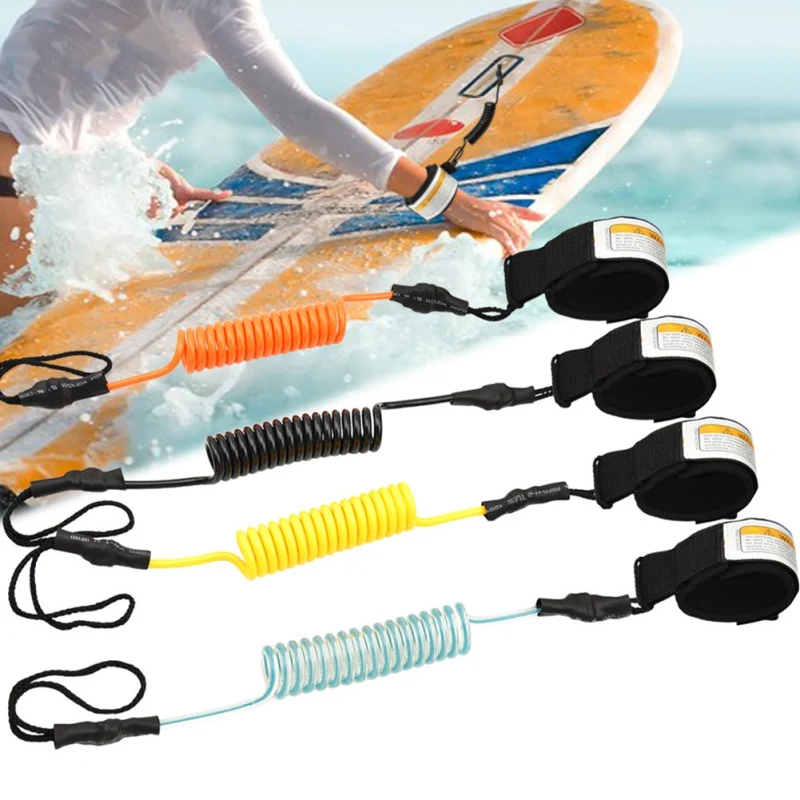 

Surfing Kayak Leash Rope Boat Safety Paddle Stand Up Paddle Surfing Leash Safety Hand Rope For Surfboard Surfing Accessories