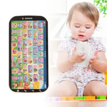 

Electronic Toy Phone Kid Mobile Simulator Music Phone Cellphone Telephone Educational English Learning Toys Baby Infant Phone