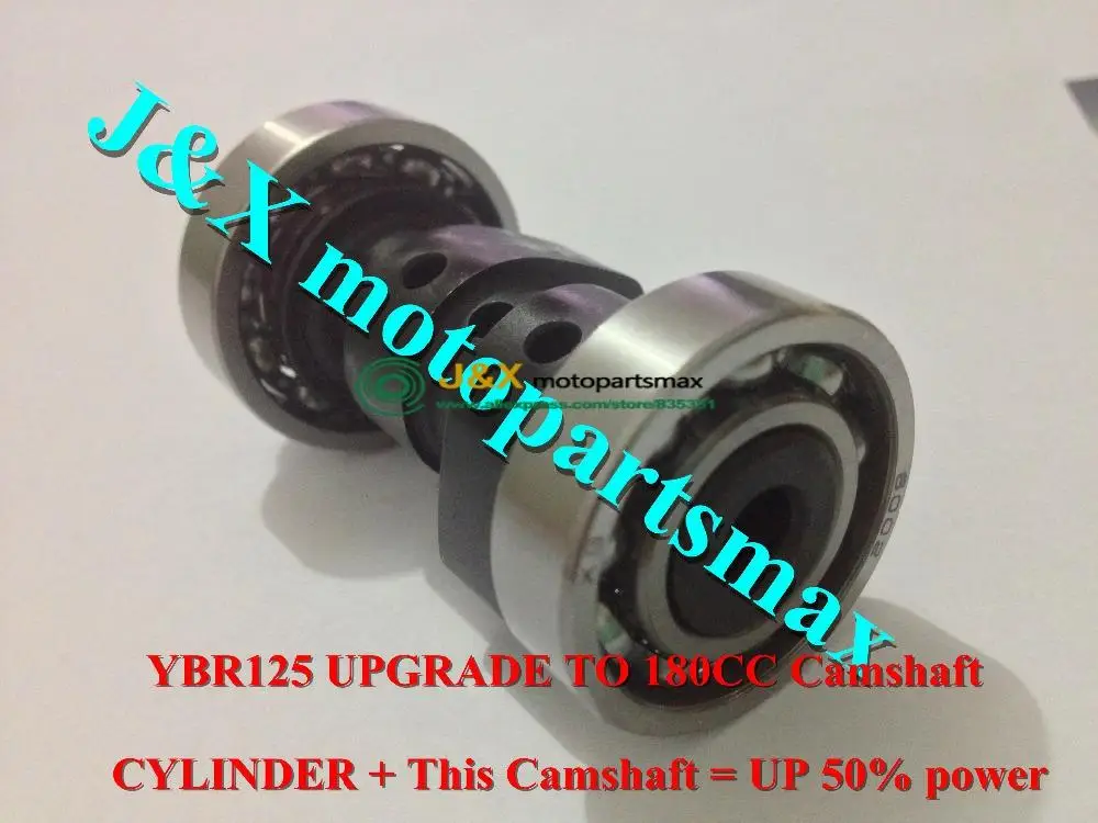 YBR125cc обновление до 150cc 168cc 170cc 180cc модифицированный распределительный вал увеличение мощности до 30