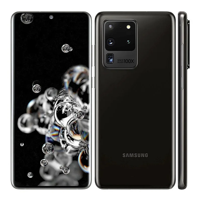 Оригинальный Samsung Galaxy S20 Ultra G988U мобильный телефон дюйма 5G Восьмиядерный процессор