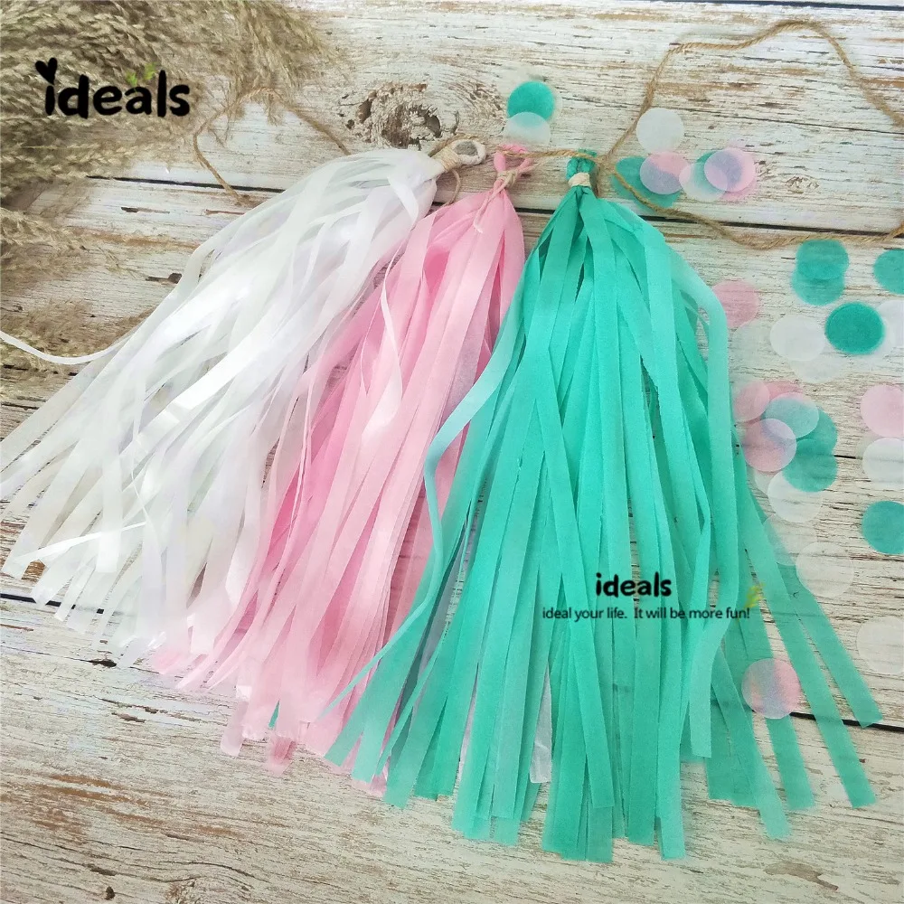 tassel garland wedding party 123
