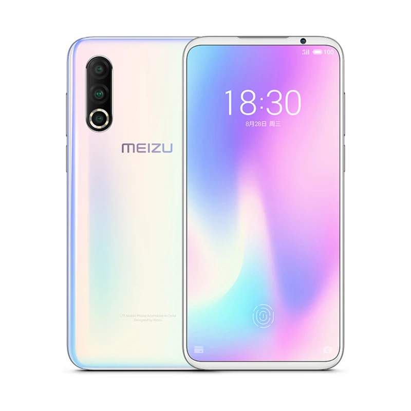 Meizu 16S PRO, 6 ГБ ОЗУ, 128 Гб ПЗУ, смартфон, 6,2 дюймов, Amoled, Snapdragon 855 plus, встроенный экран, отпечаток пальца, NFC, 3600 МП, мАч, мобильный телефон