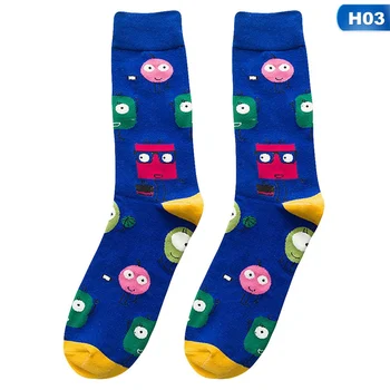 

Fashion Colorful Soft Socks Men Women Newly Cartoon Rooster Cloud Soft Breathable Cotton Short Socks Casual Funny Socks