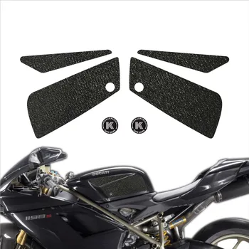 

MTKRACING tank grip fuel tank traction pad side knee grip protector FOR DUCATI 08-13 848 07-08 1098 09-11 1198