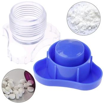 

1pcs Pill Pulverizer Tablet Grinder Medicine Cutter Crusher & Storage Box Crush Medicine Specially Designed Children