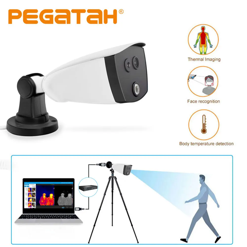 열 카메라 1080P IP 카메라 이미 저 termal 카메라 표시기 열 이미징 열 감지 카메라 용 쌍안 카메라