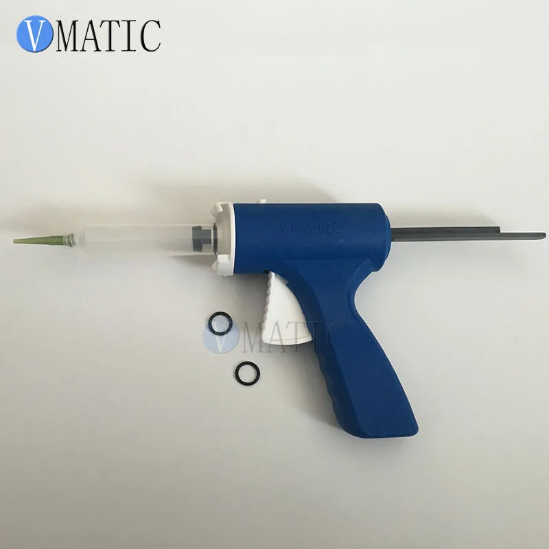 Caulking Gun for Green Oil 5cc 5ml Plastic Flux Soldering Syringe Caulking Gun