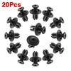 20Pcs Auto Bumper Fastener Clip 8mm Hole Rivet Retainer Push Engine Cover Door Trim Panel Clip Fasteners For Hyundai for Honda ► Photo 1/6