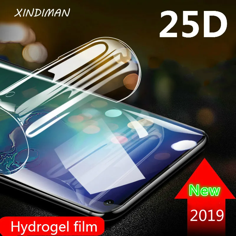 25D мягкая Гидрогелевая пленка для samsung galaxy S8 S8plus Передняя Задняя Защитная S6 S7 S9 S9plus