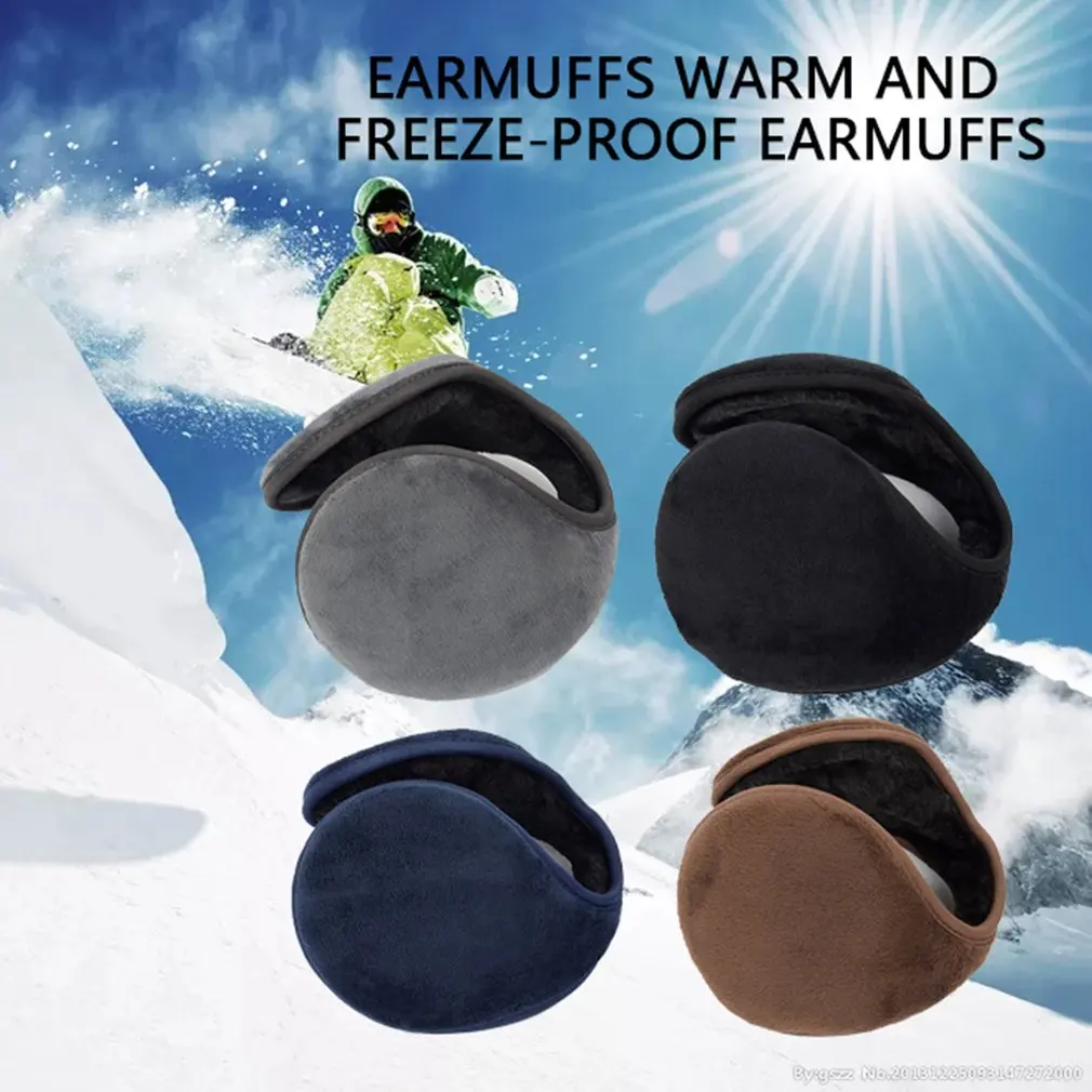 Winter Earmuffs Thick Warm Earmuffs Male Ear Bag Female Ear Warm Korean Version Of Deafness