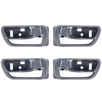 

2 Pairs Interior Inner Door Handle Replacement LH+RH for TOYOTA CAMRY 2002-2006 69206-33030 69206-33040