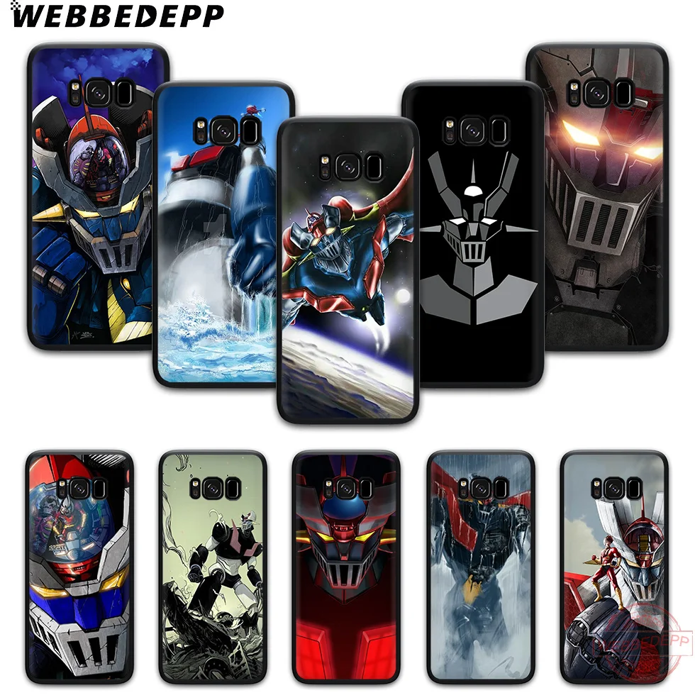 WEBBEDEPP Mazinger Z New Soft Phone Case for Samsung S6 S7 Edge S8 S9 S10 Plus J4 J6 J7 J8 Note8 9 10 |