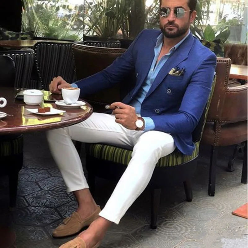 Royal-Blue-Men-Suits-for-Wedding-2Pieces-Business-Suit-Blazer-Petal-Lapel-Costume-Homme-Party-Suits