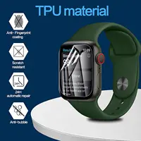 Protecteur d'écran HD, Film protecteur pour Apple Watch, 45mm 41mm 44mm 40mm 42mm 38mm (pas en verre trempé) iWatch série 8 7 6 5 4 3 Se 2