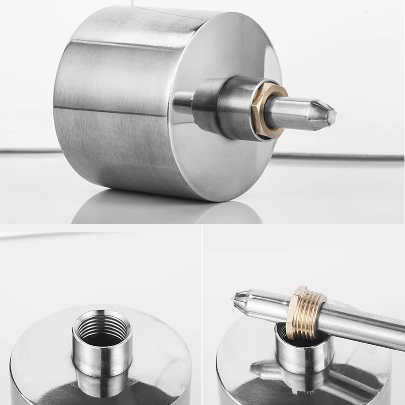200Ml Alcohol Burner Biology Chemistry Dental Lab Lamp With Wick Leather Craft Work Heating Tool Safe