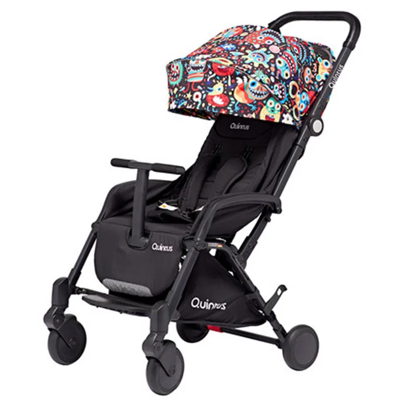 

Quintus light folding baby stroller 2 in 1 can sit or lie on the plane trolley travel system portable pram