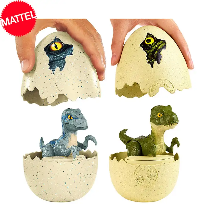 Original Jurassic World Dinosaur Baby Egg Shell Hatchery Series Dinosaur Model Dragon Action Figure Toys For Children Juguetes Action Figures Aliexpress